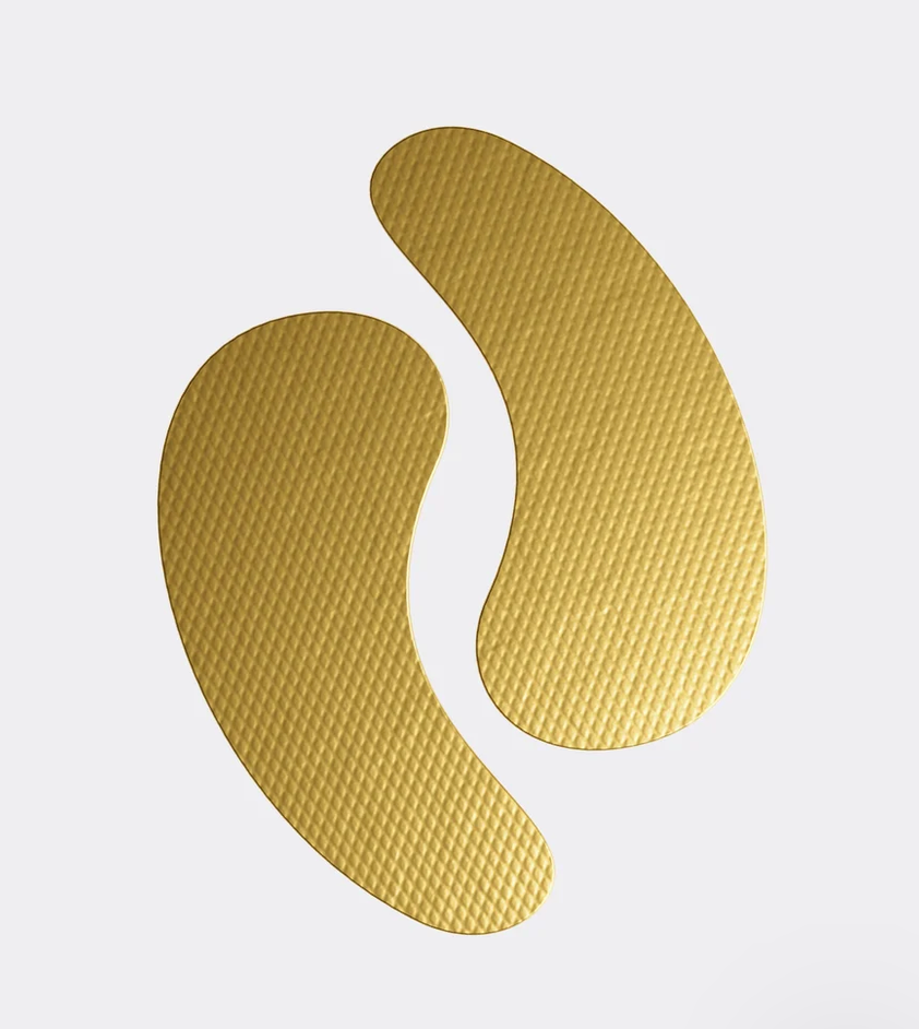 Patchs Yeux Hydrogel Anti-Âge – Niacinamide, Acide Hyaluronique & Or