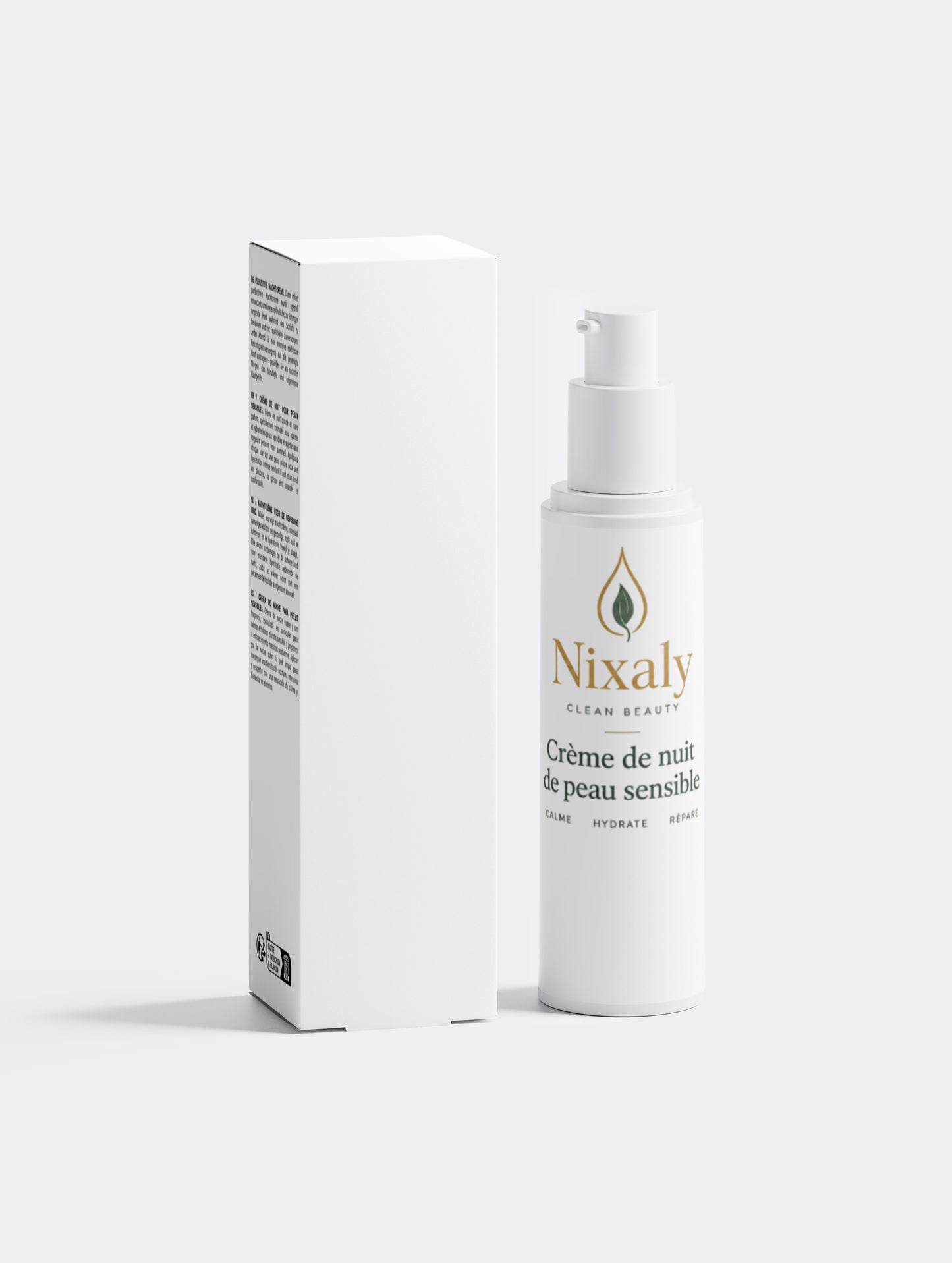 Sensitive Skin Overnight Cream, Fragrance-Free
