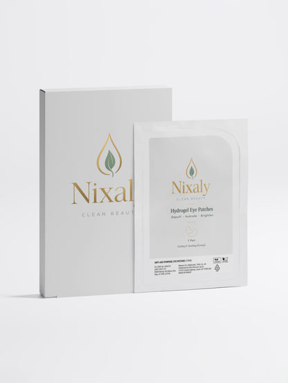 Patchs Yeux Hydrogel Anti-Âge – Niacinamide, Acide Hyaluronique & Or